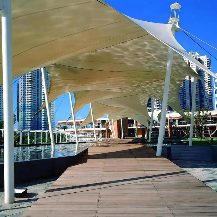 天门市膜结构景观棚