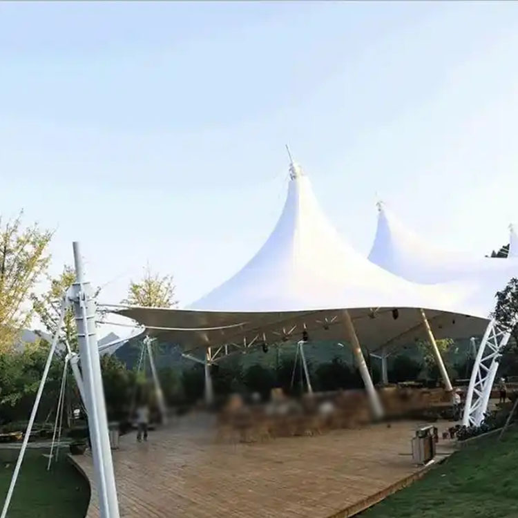 天门市膜结构景观棚