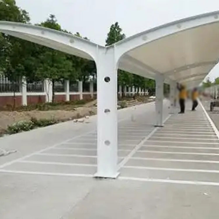 天门市膜结构电动车棚