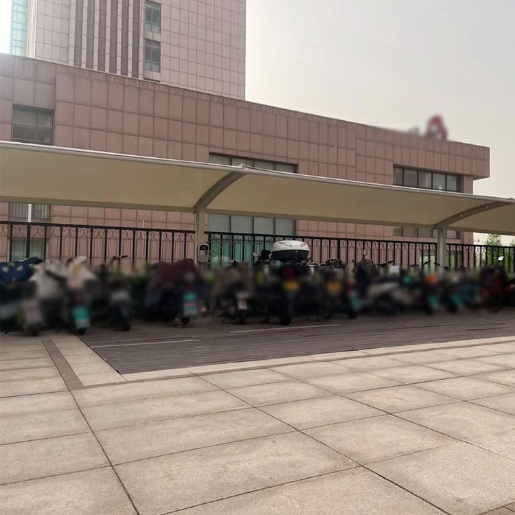 天门市膜结构电动车棚