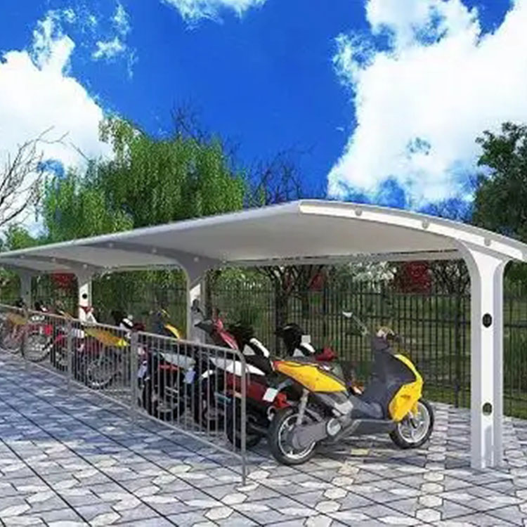 天门市膜结构电动车棚